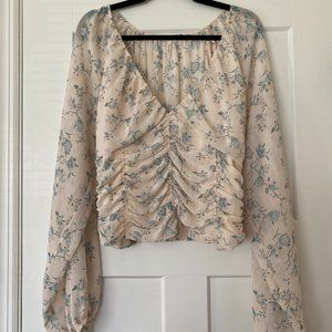 Free People Final Rose Blouse (NWT) Size Large